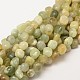 Pépites naturels de jade de Xiuyu brins de perles G-P092-36-1