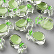 Perles acryliques émail transparent TACR-S155-002D-1