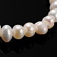 Natural Cultured Freshwater Pearl Beads Strands PEAR-E002-45-1