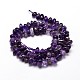 Natural Amethyst Chip Beads Strands X-G-E271-123-2