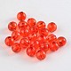 Transparent Acrylic Beads PL523Y-1-2