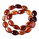 Chapelets de perles rouges en agate naturelle G-S364-098-2