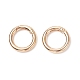 Alloy Spring Gate Rings PALLOY-O058-01-1