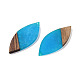 Большие подвески из смолы и дерева WOOD-F015-12G-2
