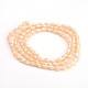 AB Color Plated Faceted Teardrop Glass Beads Strands EGLA-J060-AB01-2