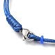 (праздничная распродажа) изготовление ожерелья из корейского вощеного полиэфирного шнура NJEW-JN02992-02-2