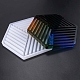 Stampi in silicone per tappetini fai da te esagonali vuoti DIY-OC0003-13-7