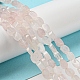 Chapelets de perles en quartz rose naturel G-M420-H01-03-2
