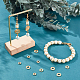 Arricraft 60pcs 3 perles d'espacement en acier inoxydable de style 304 STAS-AR0001-29-6