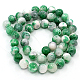Chapelets de perles en jade persan naturel G-D434-4mm-M-3