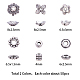 Колпачки для бусинок в тибетском стиле и распорки для бусинок sunnyclue TIBE-SC0001-07-3