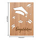 Bambus-Grußkarte & Papierumschlag mit Schleife AJEW-WH0202-010-4
