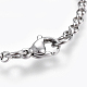 304 Stainless Steel Rolo Chain Bracelets BJEW-P239-02A-3