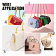 Wadorn 20 комплект 5 комплекта подвесных застежек для сумок «сделай сам» FIND-WR0008-71-5