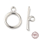 Sterling Silber Ring Knebelverschluss X-STER-A008-16-1