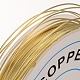 Round Copper Jewelry Wire X-CWIR-CW0.6mm-07-2