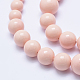 Electroplate Shell Pearl Beads Strands BSHE-G007-C-03-3