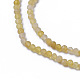 Perles en opale jaune naturelle G-F596-24-2mm-3