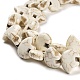 Synthetic Howlite Beads Strands G-C101-B02-01-4