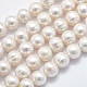 Hebras de perlas de agua dulce cultivadas naturales PEAR-K003-11A-1