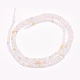 Chapelets de perles en morganite naturelle G-O166-25-2mm-2
