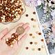GORGECRAFT 400Pcs 4 Colors Natural Wooden Beads Unfinished Wood Beads 8mm Diameter 2~3mm Hole Round Spacer Beads Balls for DIY Beading Crafts Necklace Bracelet Jewellery Making Hanging Ornaments WOOD-GF0001-90-3