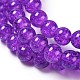 Crackle Glass Beads Strands X-CCG-Q001-10mm-12-4