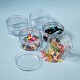 Recipientes de almacenamiento de abalorios de plástico CON-E013-1-6