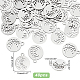 DICOSMETIC 40Pcs 304 Stainless Steel Charms STAS-DC0006-75-5