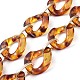 Personalized Aluminium & Acrylic Chain Necklaces X-NJEW-JN02883-3