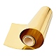 真鍮シート  優れた可塑性と高強度  ゴールド  10.1x10x2.4x0.005cm  2 m /ロール AJEW-WH0141-08A-3