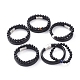 Ensembles de bracelets extensibles unisexes et de bracelets en cuir BJEW-JB04895-1