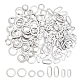 Unicraftale 160 pz 4 stili 304 anelli di collegamento in acciaio inossidabile STAS-UN0022-76-1