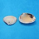 Natural Clam Shell Beads BSHE-S114-2