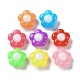Perles acryliques opaques bicolores SACR-I005-04B-1