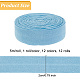 Pandahall elite 60m 12 farben polyester elastische schnüre SRIB-PH0001-31-2