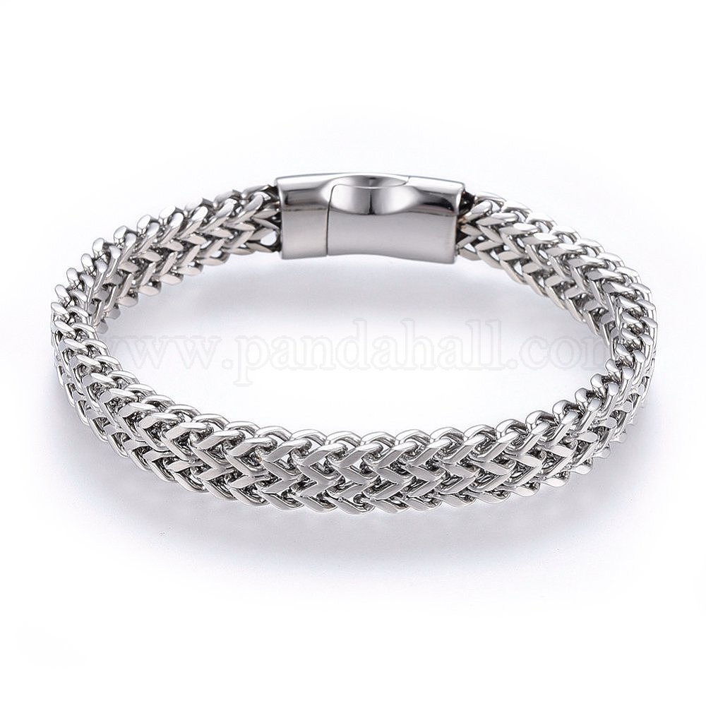 Wholesale 304 Stainless Steel Mesh Bracelets