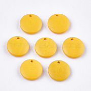 Расписные деревянные подвески WOOD-T021-16G