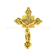 1 Strang 12X6mm - 32 Stück Gold Fass Perlen, Gold Zylinder Perlen, Gold Zwischenperlen