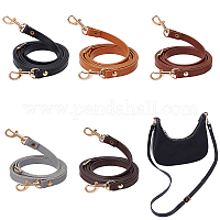  Flat Shape Gold Purse Handle Chain Strap Handle Shoulder Handbag  Bag Metal Replacement 0.7 cm Wide (Length 47)