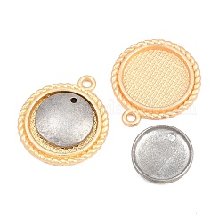 Pendentif de support de cabochon en alliage&nbsp;FIND-G112-02D