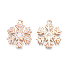 Pendentifs en émail d'alliage de style de noël&nbsp;X-ENAM-Q442-68B