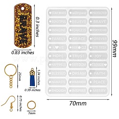 Stampi in silicone ciondolo fai da te&nbsp;DIY-SZ0008-10