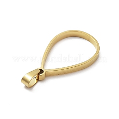 Colgantes con bisel trasero abierto de acero inoxidable 304&nbsp;STAS-Z091-05G-05