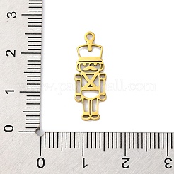 201 Edelstahlanhänger&nbsp;STAS-Q015-05G