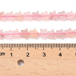 Stränge aus natürlichen violetten Erdbeerquarzperlen&nbsp;G-G085-B61-02
