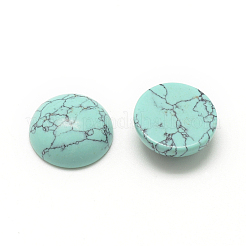 Synthetik Türkiscabochons&nbsp;G-R416-20mm-44
