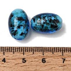Perles vernissées de sable d'or manuelles &nbsp;LA-CBAC6A6-01