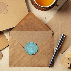 100 Stück selbstklebende Wachssiegelaufkleber&nbsp;DIY-CP0010-17E