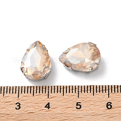 Larme coudre sur strass&nbsp;RGLA-L028-09F-04